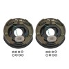 JDMSPEED 2Pcs 10" x 2-1/4" Electric Trailer Brake Assemblies for