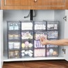 Vtopmart 12 Pack Clear Stackable Storage Drawers, 4.4'' Tall Acrylic