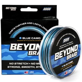 Beyond Braid Blue Camo 2000 Yards 20lb