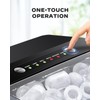 Ice Maker Countertops, Ice Machine with Self-Cleaning 1.8L Water Tank