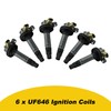6Pcs Ignition Coils Pack Compatible with Lincoln MKS MKT Navigator