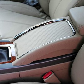 fitfoyo Car Center Console Roller Blind Cup Holder Cover for Buick Lacrosse 2010 2011 2012 2013 Beige 9067269