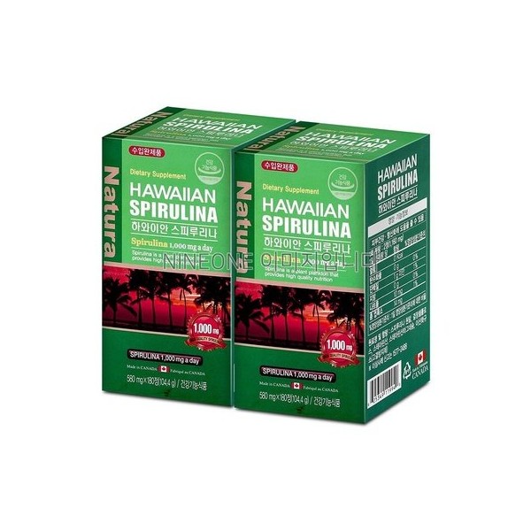 Hawaiian Spirulina 180 tablets (2) / MH / 하와이안 스피루리나