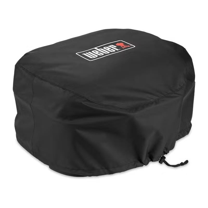 Weber Lumin Electric Grill with Stand Grill Cover, Black, Polyester