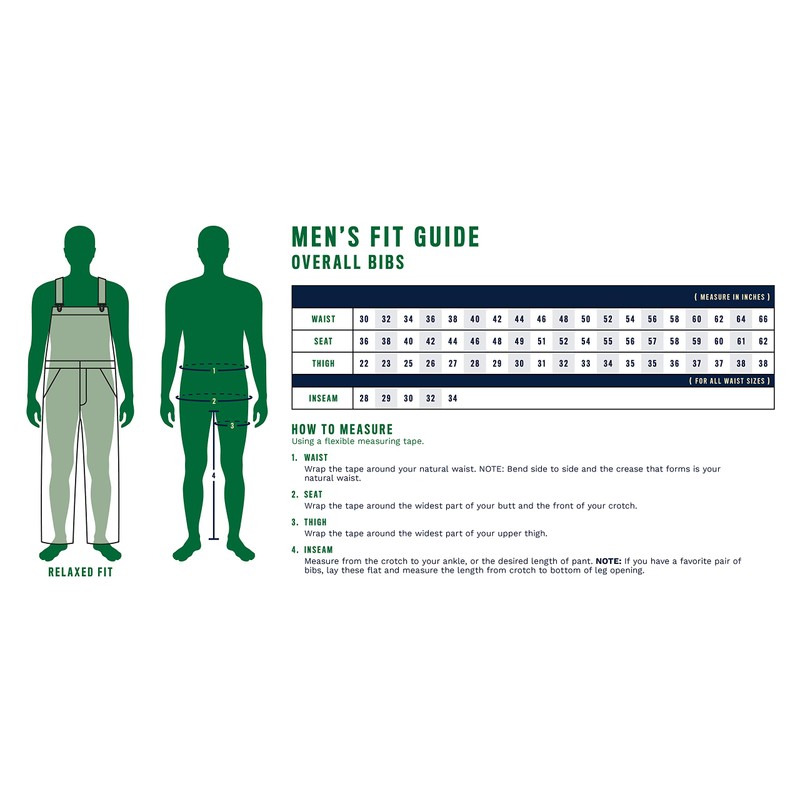 Liberty Men's Rigid Denim Bib Overall, 36x30