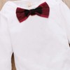 Oklady My First Christmas Baby Boy Outfits Gentleman Bow Tie