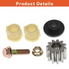 labwork Steering Sector & Pinion Gear W/Bushings Replacement for John