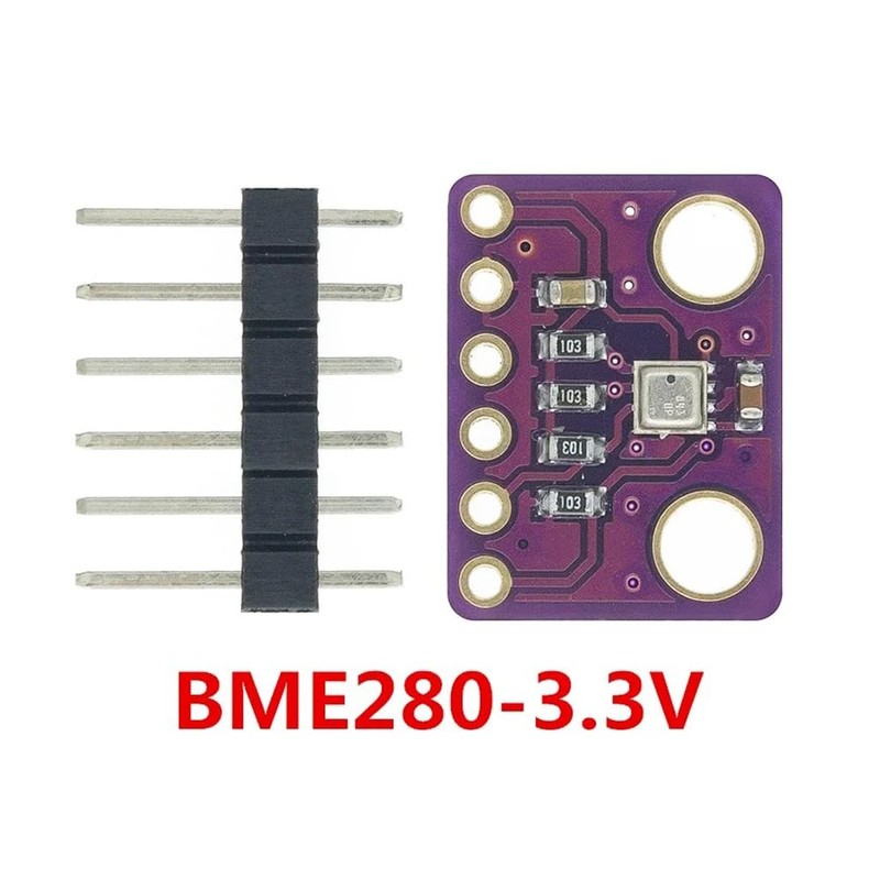 Funsto GY-BME280-3.3 Precision Altimeter Atmospheric Pressure BME280 Sensor Module
