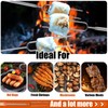 Briout Extendable Stainless Steel Roasting Sticks - Smores Sticks for