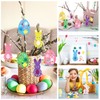 224 Pcs Easter Foam Stickers Set Egg Bunny DIY Craft