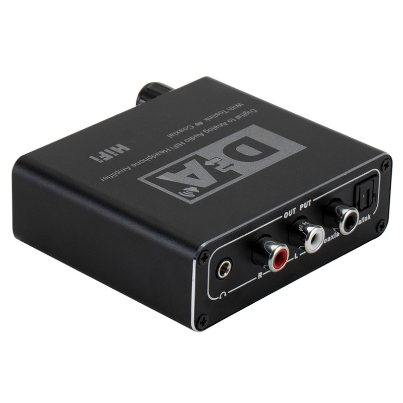 DAC Converter Digital Optical Coaxial Audio Converte Two Way Switch