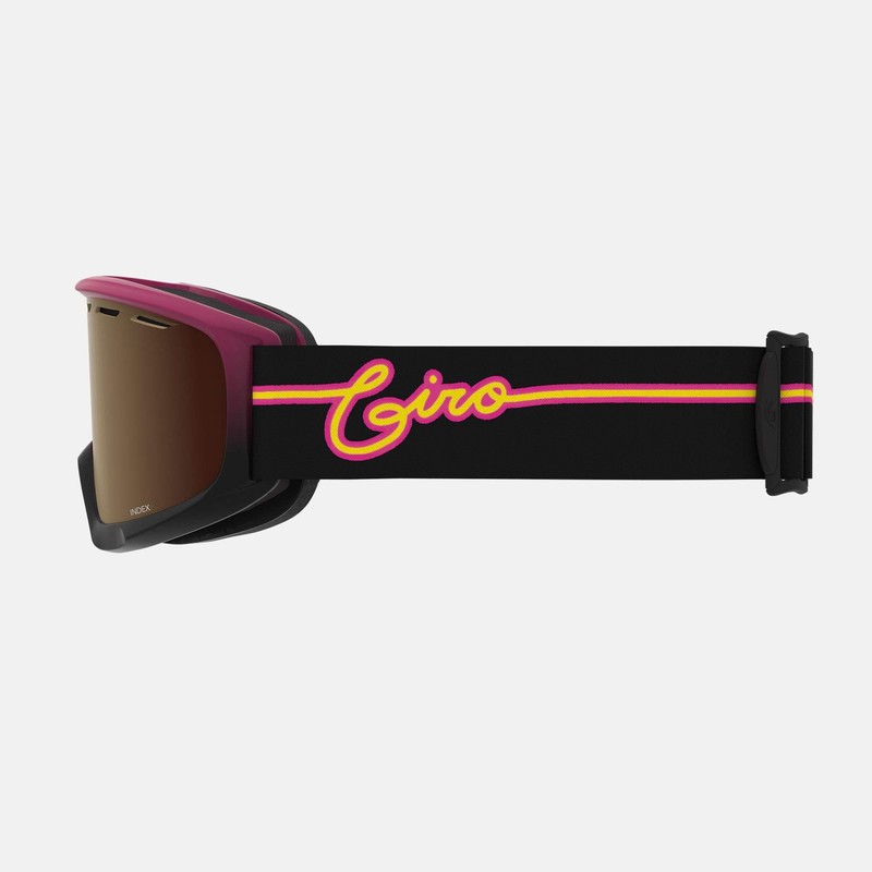 Giro Index OTG Adult Snow Goggles - Pink Neon Lights