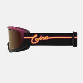 Giro Index OTG Adult Snow Goggles - Pink Neon Lights Strap with Amber Rose Lens (2021)