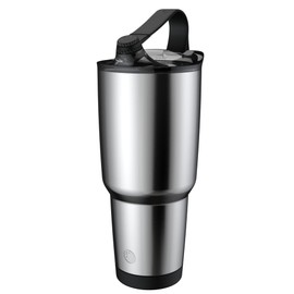Fizzing.Cool FlippingCup 100% Leakproof Protein Shaker Bottle 32 oz Stainless Steel Easy Clean Shaker Cup BPA Free
