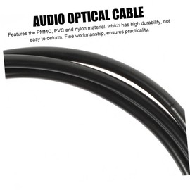 DOITOOL 4pcs Optical Audio Cable High-Speed Audio Line for Sound Bar and Tv Quality Pmmc Compatible Home Theatre Systems