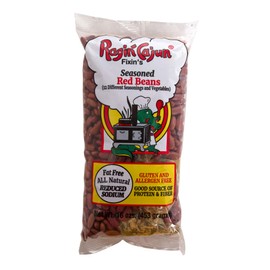 Seasoned Red Beans 16 oz Ragin' Cajun (Pack of 1)