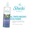 Tinte Bifásico Sheló Nabel Negro Matizar Cabello Canas