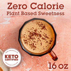 Monk Fruit In The Raw Sweetener Baker's Bag, 16 oz., Keto Certified Monk Fruit Sweetener, Zero Calories, Zero Net Carbs, Non-GMO Project Verified