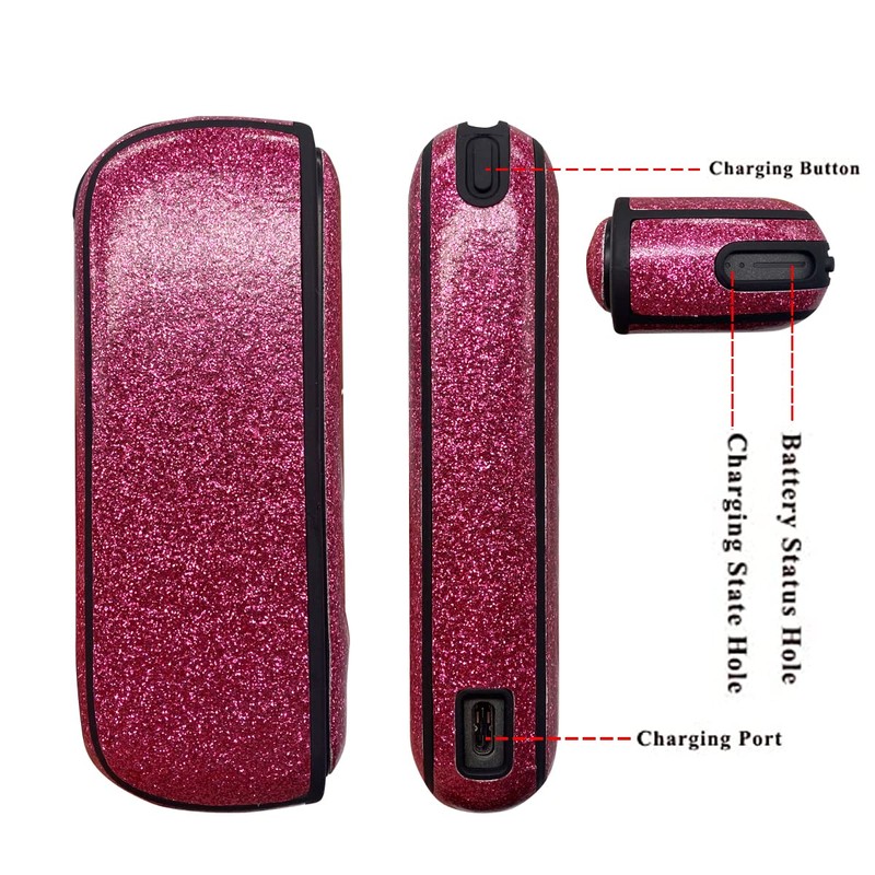 Keminsung Compatible with IQOS Accessories (Only for Iluma Case) Glitter