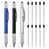 LDBKLGHJ Multifunction Tool Pen, 6 in 1 Multi-tool, Writing Instrument,