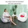 Portable Inflatable Sofa Lounge Chair Blow Up Chair for Living