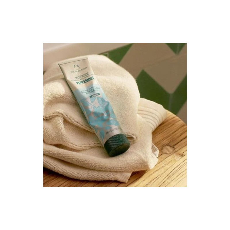 the body shop invigorating foot scrub peppermint 100 ml