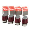 Ager Oval Power Filter Gun Meta x Red 54mm 4pcs