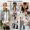 vimate Blue Bow Hair Scarf for Women - Fashion Skinny