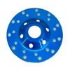 2Pcs Diamond Concrete Grinding Cup Wheels 100mm 4" Set, Fits