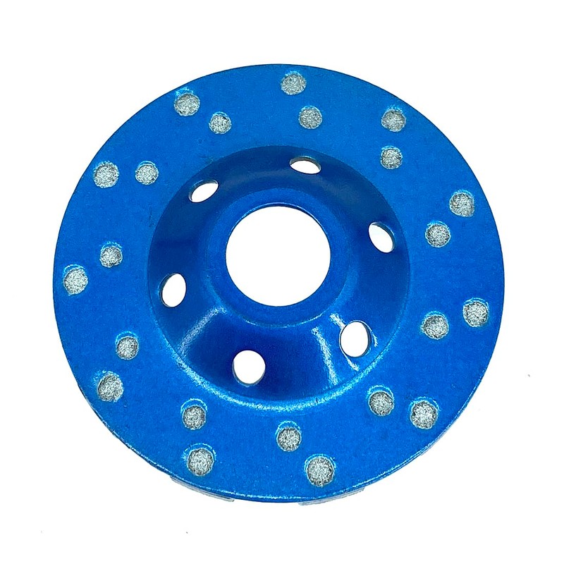 2Pcs Diamond Concrete Grinding Cup Wheels 100mm 4" Set, Fits