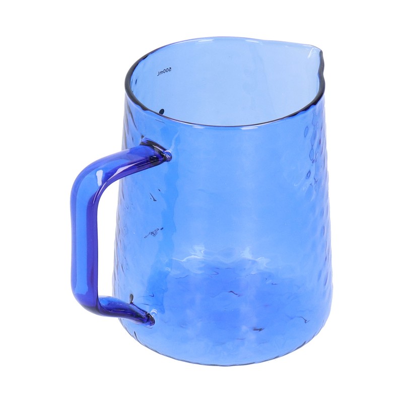500ml Milk Frothing Pitcher Multipurpose Borosilicate Glass Milk Jug for