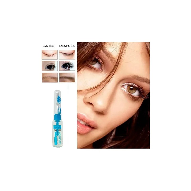 Mascara Pestañas Acido Hialuronico Serum Crecimiento Alarga