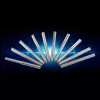Set 10 Piezas Brocas Fresas Para Fresadora Cnc 1/8 3.175mm