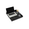 KEVJES King Size Acrylic Tray with Embedded Handle,No Need to