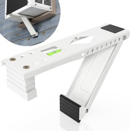 HOXHA Window Air Conditioner Bracket, Universal Window Air Conditioner Support Bracket, Window AC Mount, Air Conditioner Holder for Hung Window, Support Up to 85 lbs