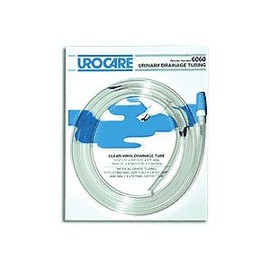 UC6060 - Urocare Products Inc Sterile Clear-Vinyl Extension Tubing with Adaptor and Cap 9/32 I.D. x 60