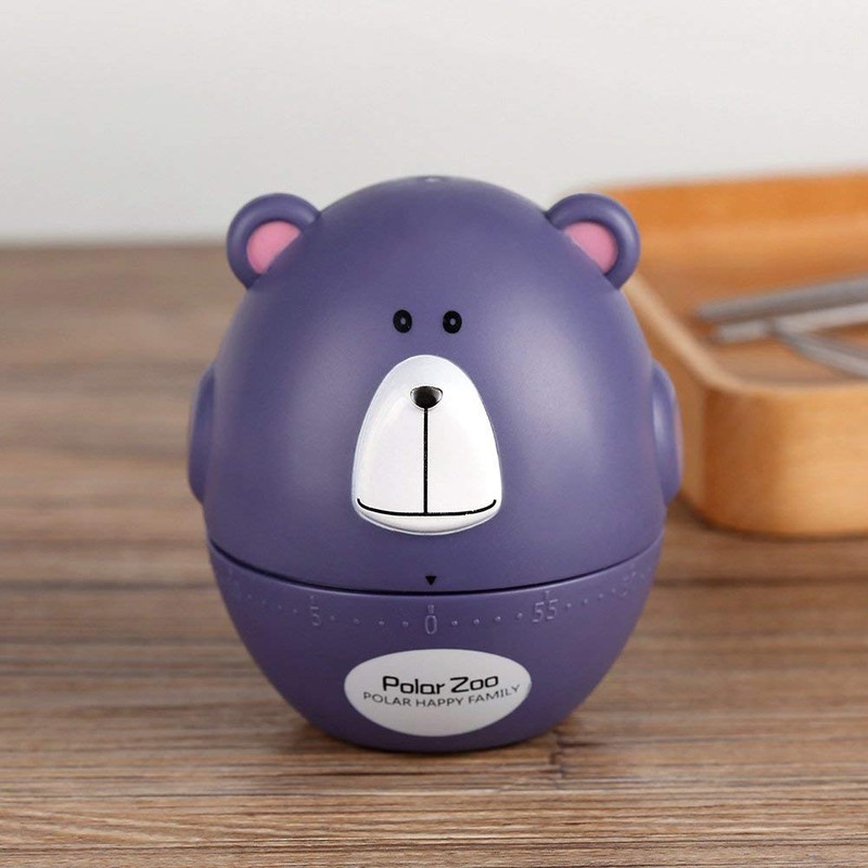 Cute Cartoon Kitchen Timer Mini Animal Timer Countdown Cooking Supplies
