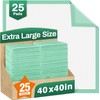 Disposable Bed Pads 40"X40" Extra Large Pee Pads for Incontinence