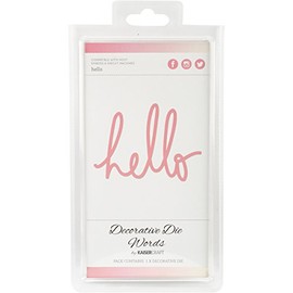 Kaisercraft Word Die Hello 2.5-inch x 3.5-inch