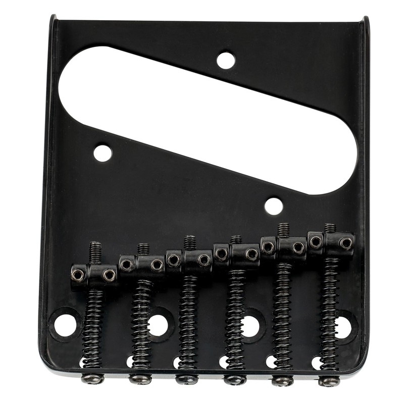 Musiclily Pro 54mm Telecaster Bridge Vintage 6 Barrel Saddles for
