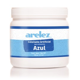 Colorante Color Comestible AZUL en Polvo 100 g ARELEZ