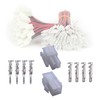 4-Pin Connector 18-24AWG Standard 0.0165” 4.2mm 2/4/5-Pin Connector Industrial and