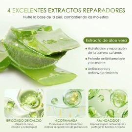 Mascarilla 7pzs Facial Aloe Vera