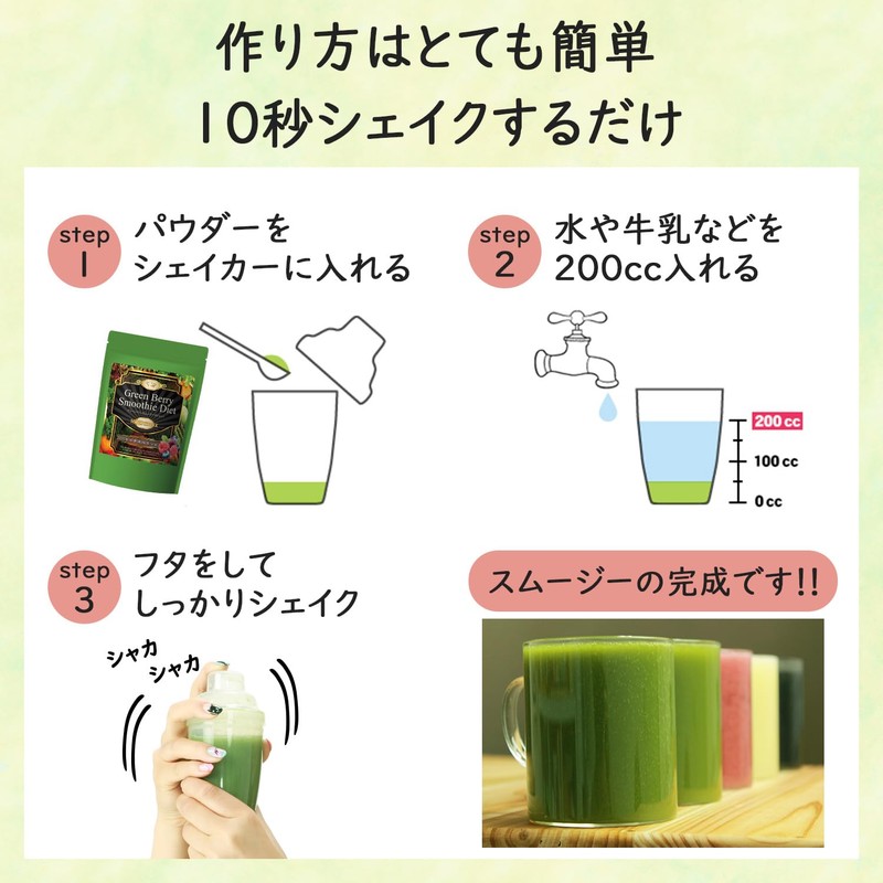 Greenberry Smoothie Diet, Black Cherry Smoothie Diet, Dark Cherry Flavor,