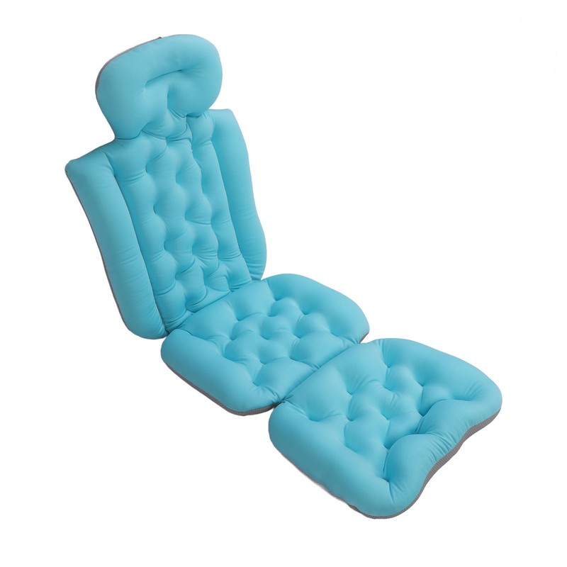 Adult Full Body Bath Pillow Prevent Slipping Detachable Washable Bathtub