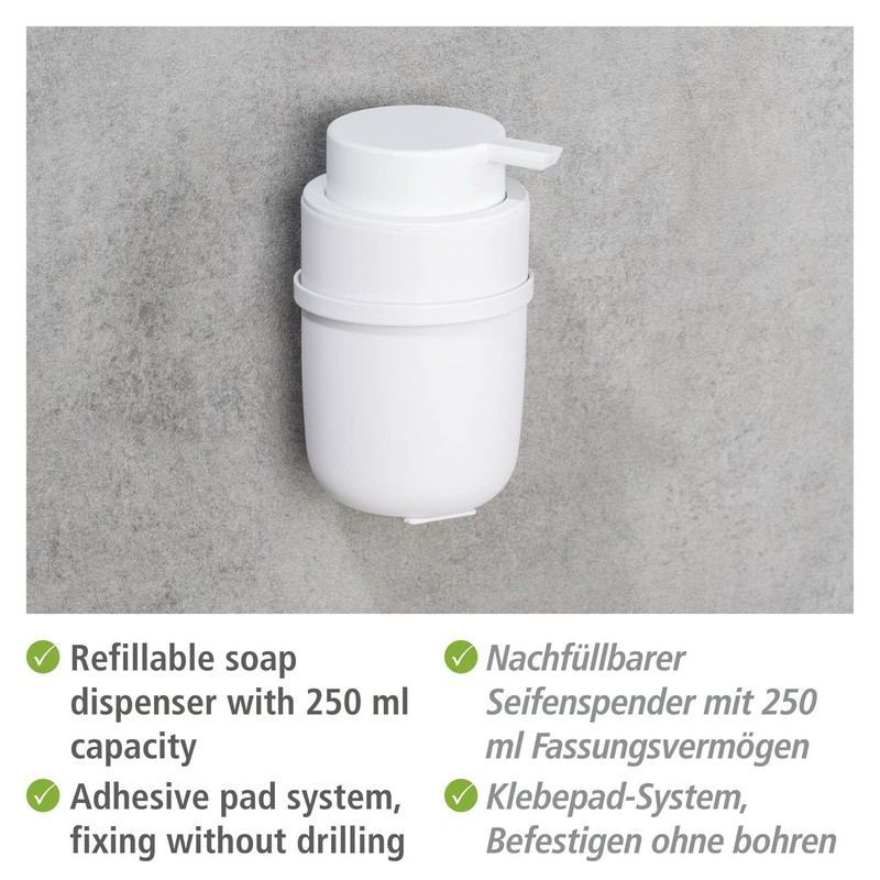 Turbo-Loc® Soap Dispenser Carpino White