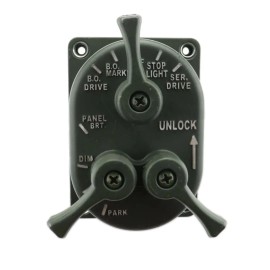 Humvee New Humvee Master Light Switch Green 24v for Military Vehicle HMMWV M998