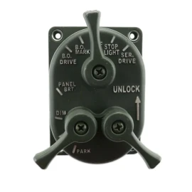 Humvee New Humvee Master Light Switch Green 24v for Military Vehicle HMMWV M998