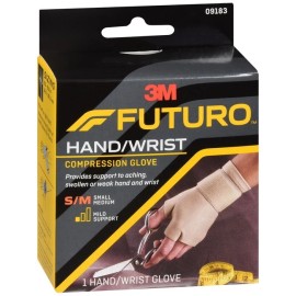 FUTURO Hand/Wrist Compression Glove Mild Small/Medium 1 EA