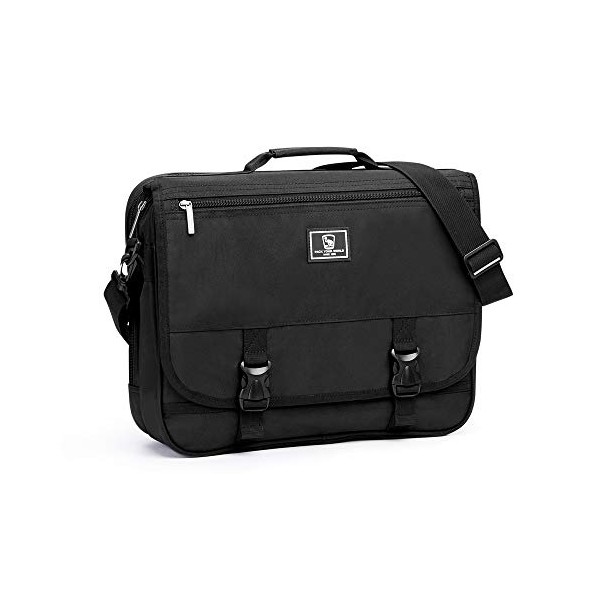 OIWAS Briefcase for 14 Inch Laptop, Messenger Bag for Men